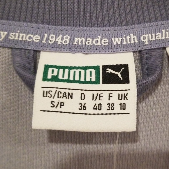 NWT Puma Velour Jacket - Picture 4 of 5